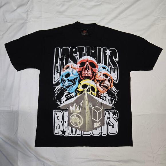 Lost Hills Other - Lost Hills West Coast Cure Tour Skulls Tee Large RARE